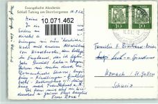 82327 W8132 Tutzing - Evangelische Akademie Schloß Tutzing Brunnen