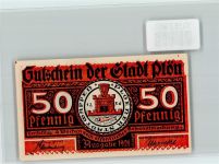 24306 W2320 Plön - Notgeld Scherenschnitt