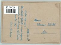 Nr. 1011 Verlag Werner, sign Lungers Hausen - Kinde mit Blütensträucher AK Künstler 1949 Künstlerkarte