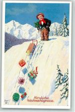 Serie Primus Nr. 1309 - Balduin Futsch - sign Bert - sehr gute Erhaltung AK Weihnachten