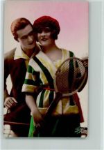 Lepo Serei 1863-4 handcoloriert - Tennis Fotoverlag 1927 Foto AK