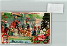 Blumenfeste Madura - Sammelbild Liebig Volkstypen / Brauchtum Indien