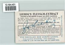 Blumenfeste Madura - Sammelbild Liebig Volkstypen / Brauchtum Indien