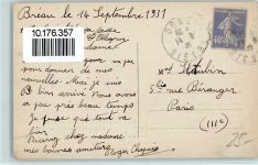 Legendes de St. Saulge Nr. 8 Au Tacot Propaganda WK I 1915