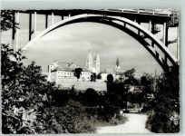 Veszprem - Viadukt mit Burg