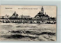 Swinemünde Swinoujscie - Strand kurhaus Feldpoststempel