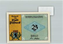 07381 O6840 Pößneck - Notgeld Alte Gerberhäuser Leder