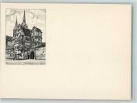 96047 W8600 Bamberg Künstlerkarte Alte Hofhaltung