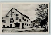 W8162 Schliersee Neues Postgebäude Postamt