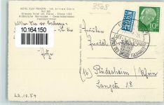34212 W3508 Melsungen - Hotel zum Prinzen Fachwerkhaus