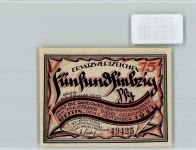 Stettin Szczecin - Notgeld Randowlied Eisenwerk Kraft Kratzwieck