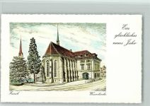 Zürich Wasserkirche Kirche