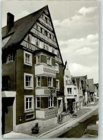 86650 W8853 Wemding 1981 - Hotel Meerfräulein ADAC Lokal AK