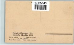 Gand Gent Gentsche Floralien 1933 AK Gartenbauausstellung