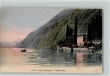 Oria Lago di Lugano Presso Oria Ruderboot 1909