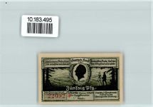 38879 O3706 Schierke am Brocken - Notgeld Neue Kirche Goethe