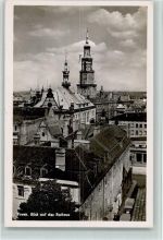 Posen Poznan - Blick auf das Rathaus