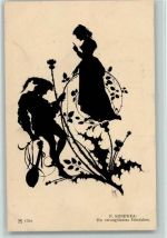 Ein verunglücktes Ständchen - Ackermann Serie 140 Nr. 1704 Konewka, P.