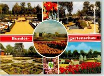 W3500 Kassel , Hess 1981 Bundesgartenschau Themengärten Gartenbauausstellung