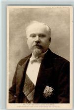 M. Raymond Poincare mit Orden geschmückt AK Politiker