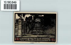 99636 O5235 Rastenberg - Notgeld Aufgang zum Friedhof