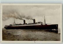Nordd. Lloyd AK Dampfer Columbus 1927 Gebrauchsspuren