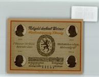99423 O5300 Weimar , Thür - Notgeld Goethehaus am Frauenplan