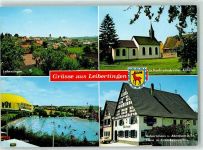 88637 W7795 Leibertingen - St. Pankreatiuskirche Altheim Schwimmbad Geburtshaus v. Abraham a. St. Clara in Kreenheinstetten