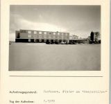 27472 W2190 Cuxhaven FOTO KEINE AK Winter Seepavillon Foto montiert auf Karton
