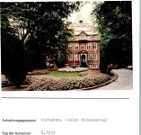 27472 W2190 Cuxhaven FOTO KEINE AK Schloß Ritzebüttel Foto montiert auf Karton