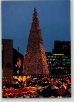 44135 W4600 Dortmund - Weihnachtsmarkt Weihnachtsbaum Commerzbank