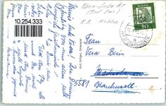 56340 W5421 Osterspai - Rückseite mit Abschürfungen bzw Kleberesten