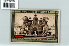 20095 W2000 Hamburg - Notgeld Denkmal Kultur und Sportwoche
