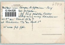 69469 W6940 Weinheim , Bergstr Künstlerkarte Im Gerbachviertel ssign. R. M.