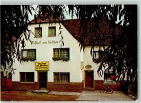 97657 W8741 Schmalwasser - Gasthaus Zum Hirschen Rückseite mit Abschürfungen bzw Kleberesten