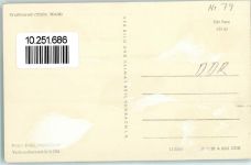 98673 O6121 Waffenrod - Rückseite mit Abschürfungen bzw Kleberesten