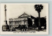 Buenos Aires - Plaza Lavalle y Teatro Colon