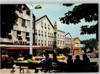 94078 W8393 Freyung , Niederbay - Stadtplatz GeschäftHuber Säule Rückseite mit Abschürfungen bzw Kleberesten