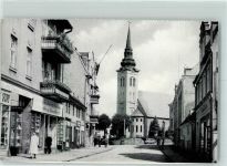 Rummelsburg Miastko 1969 - Blick auf die Kirche Pommern im Bild