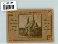 99423 O5300 Weimar , Thür - Notgeld Herder Stadt-Kirche