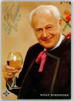 Willy Schneider Originalautogramm Schlagersänger
