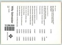 Willy Schneider Originalautogramm Schlagersänger
