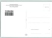 34127 W3500 Fuldatal Gebrauchsspuren Rückseite mit Abschürfungen und Kleberesten Reinhardswaldschule Verwaltungsgebäude