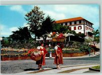 Funchal - Hotel New Avenue e vendedeiras de flores Blumenverkäufer