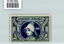 27383 W2723 Scheeßel - Notgeld Alte Huttracht