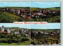 54457 W5517 Wincheringen - Rückseite mit Abschürfungen bzw Kleberesten