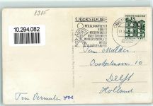 6992 Hirschegg , Kleinwalsertal 1965 Gebrauchsspuren Haus Vogtland Foto AK