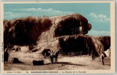 Hammam Bou Hadjar - Nr. 19 Le Rocher et la Cascade , Fahrrad AK