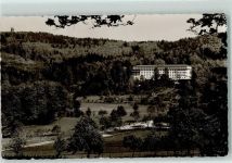 64658 W6145 Lindenfels , Odenw - Eleonorenheilstätte Sanatorium für Innere Krankheiten Rückseite mit Abschürfungen bzw Kleberesten