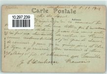 Zarzis 1917 - Le Bordj. AK